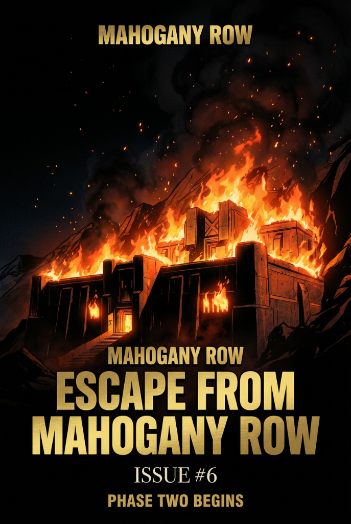 Mahogany Row Issue #6 — Escape From Mahogany Row